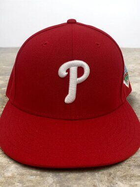 New Era 59FIFTY Philadelphia Phillies 2008 World Series Side Patch Hat 7 1/4